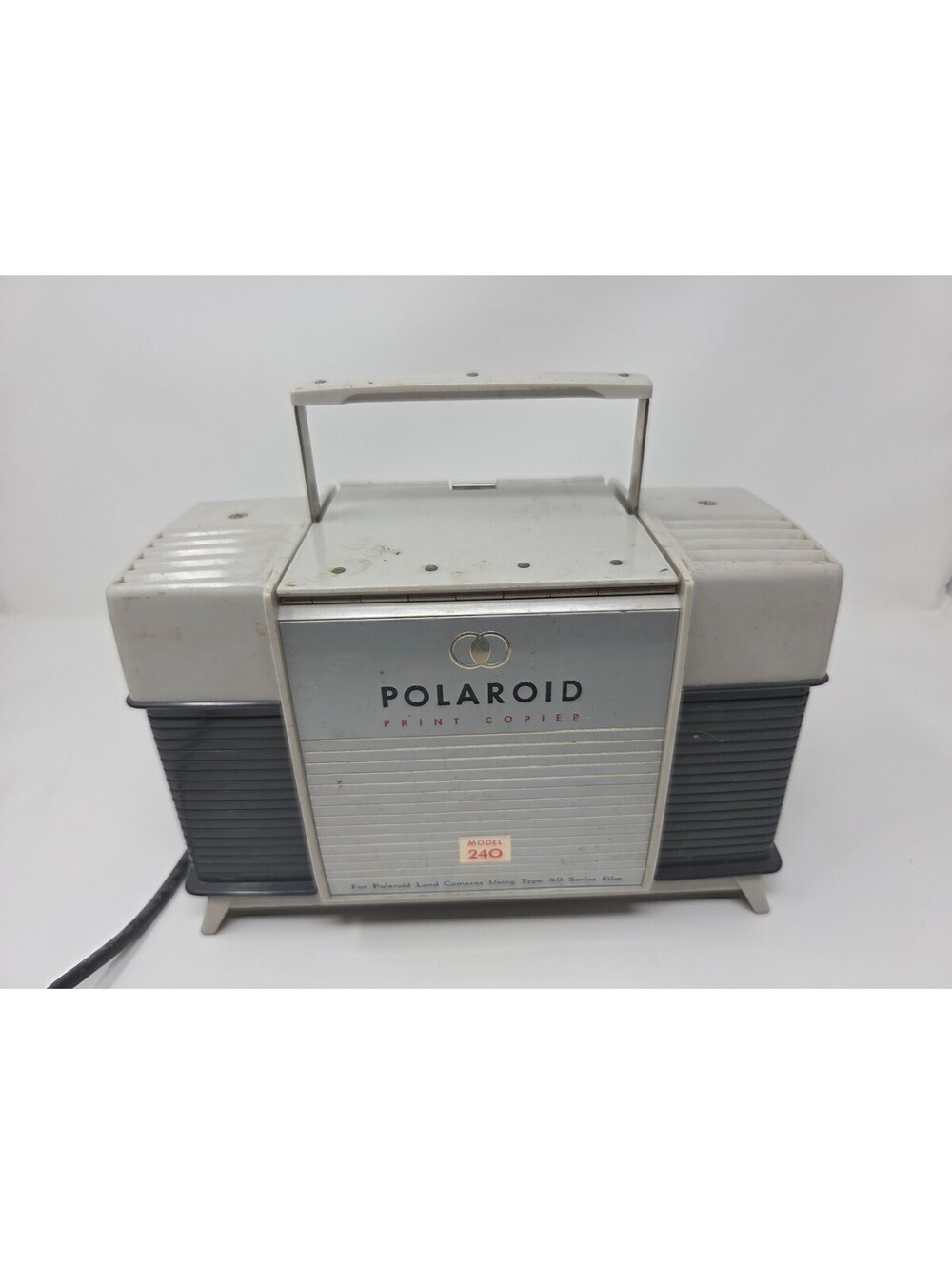 Polaroid Model 240 Print Copier Type 40 Series Film Unit With Lens Assembly